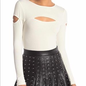 Bebe Cutout Top